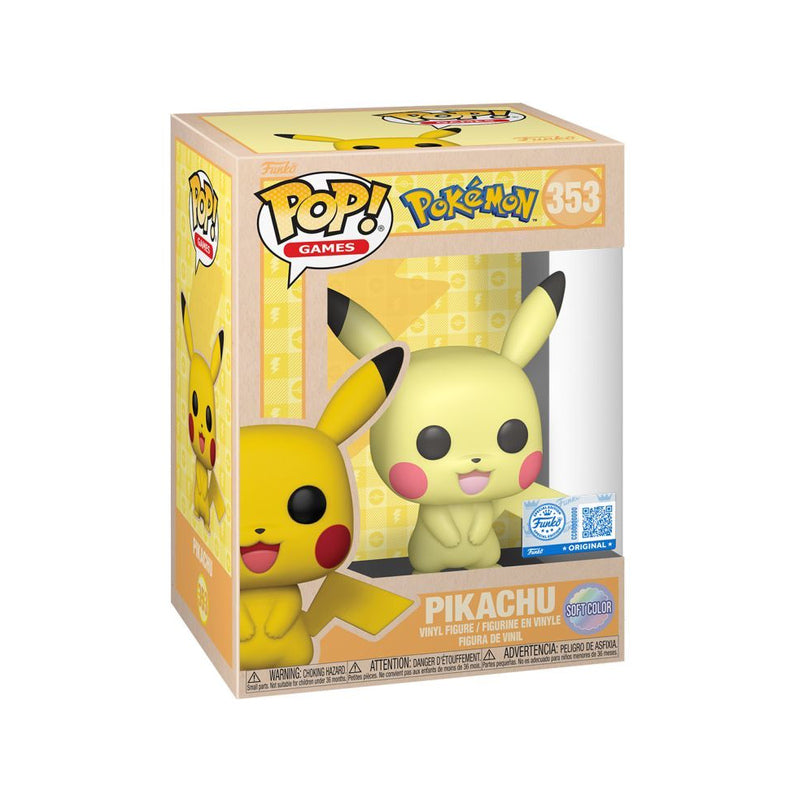 Pokemon Pikachu (Pastel) Exclusive Pop! Vinyl
