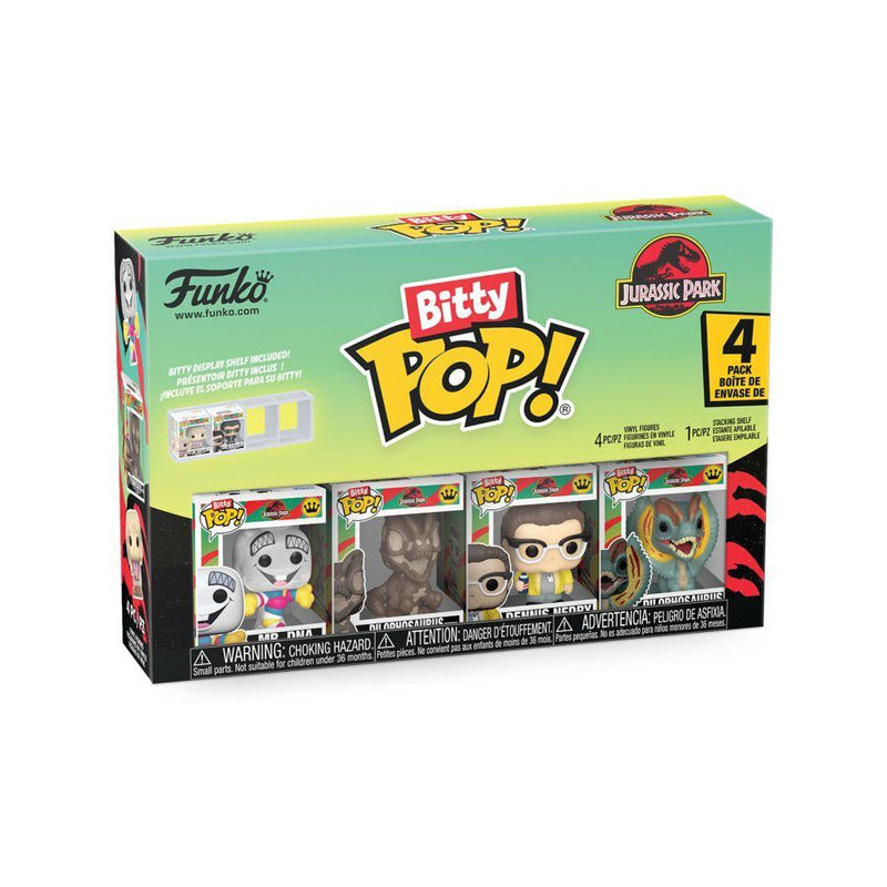 Jurassic Park Mr DNA Bitty Pop! 4-Pack