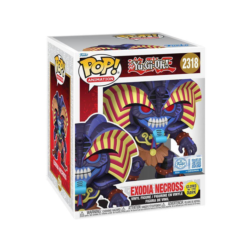 Yu-Gi-Oh Exodia Necross US Exclusive Glow 6" Pop! Vinyl