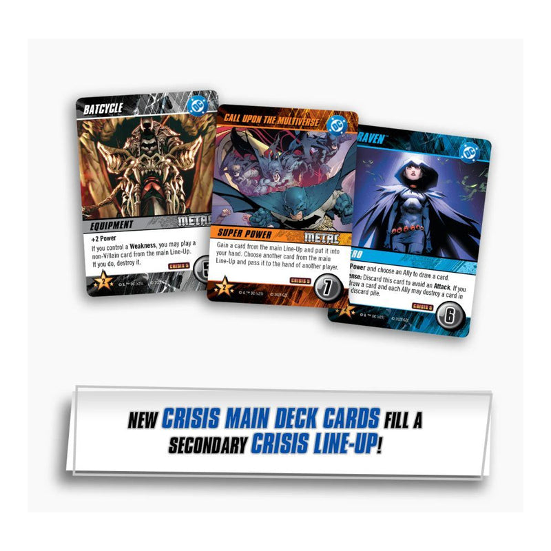 DC Crisis Expansion Pack 5 Death Metal Deck-Building Game