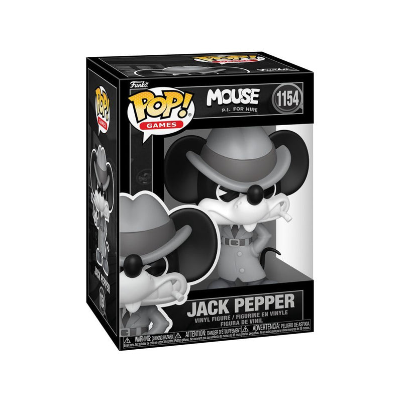 MOUSE: P.I. For Hire Jack Pepper Pop! Vinyl
