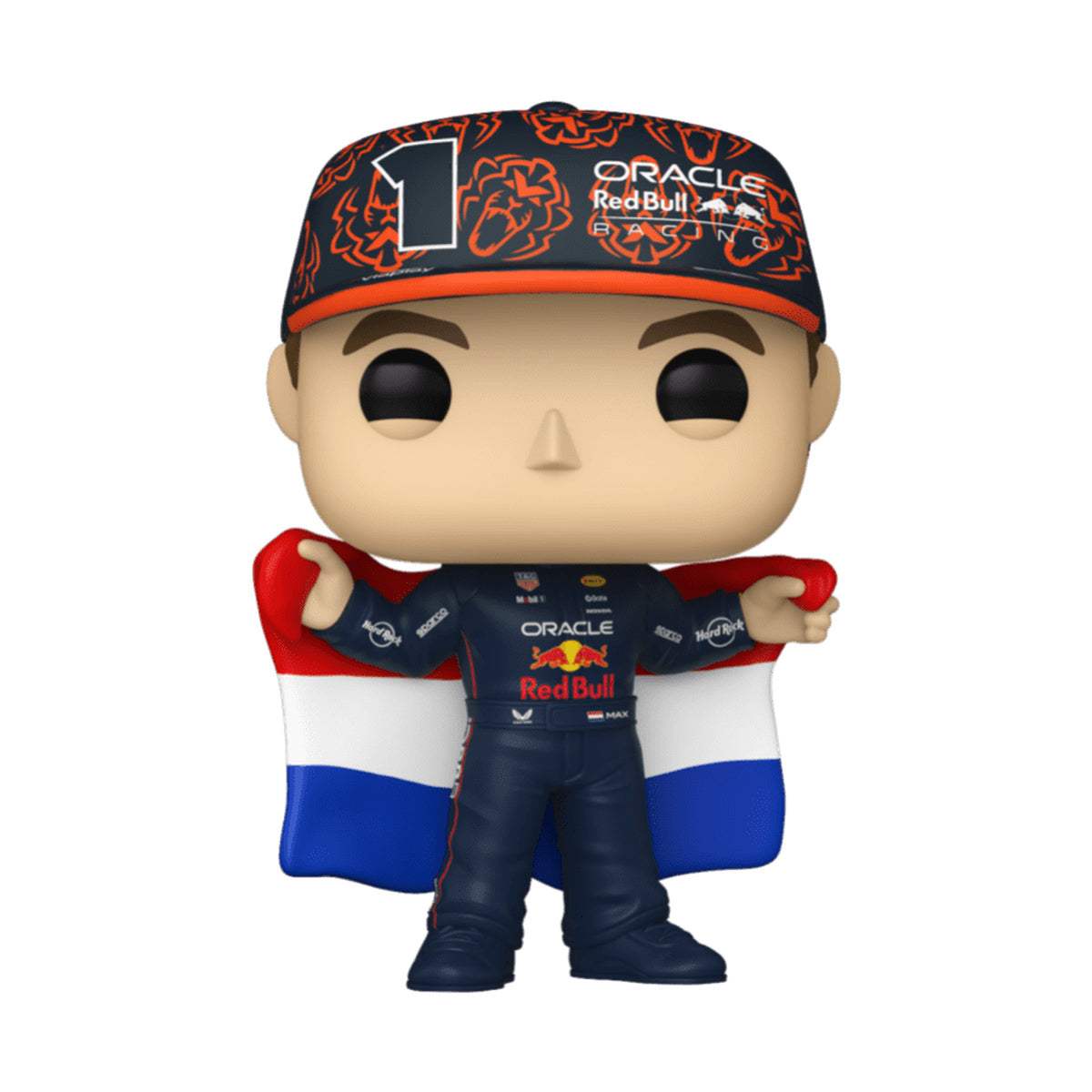 Formula 1: Red Bull Max Verstappen with Flag Exclusive Pop!