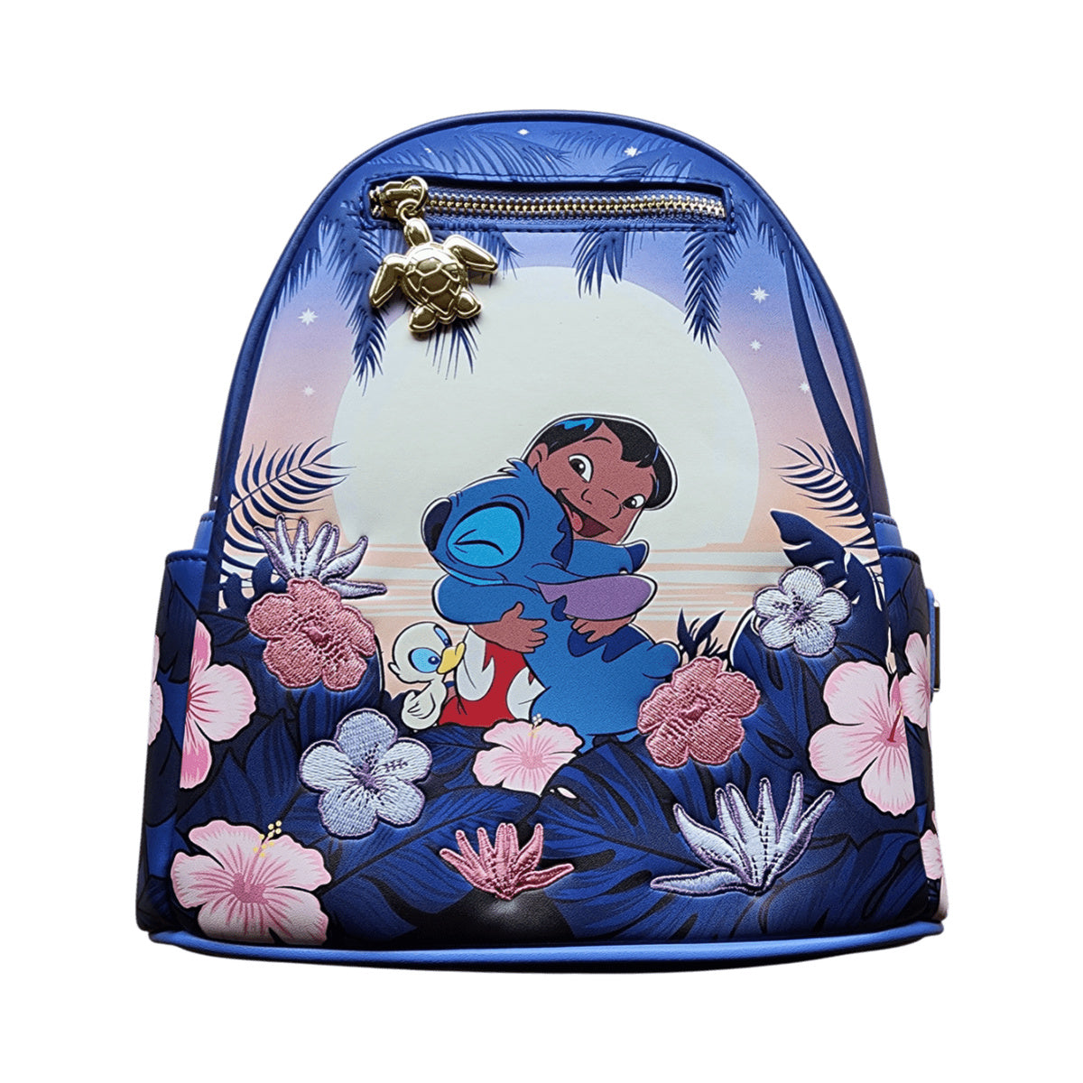 Lilo & Stitch Sunset Beach Scene Mini Backpack