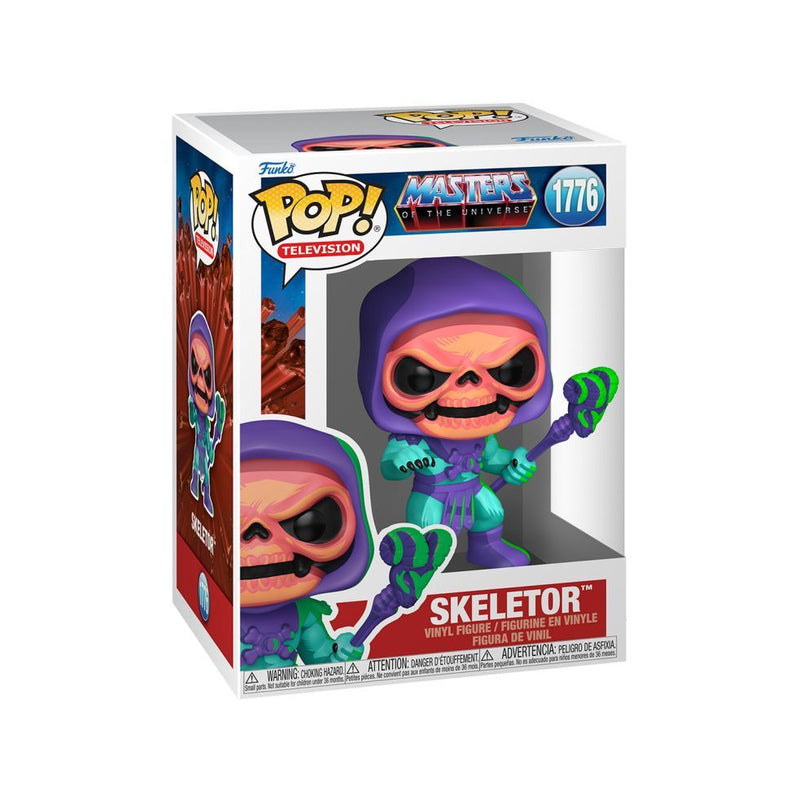 Masters of the Universe Skeletor Retro Neon Deco Pop! Vinyl