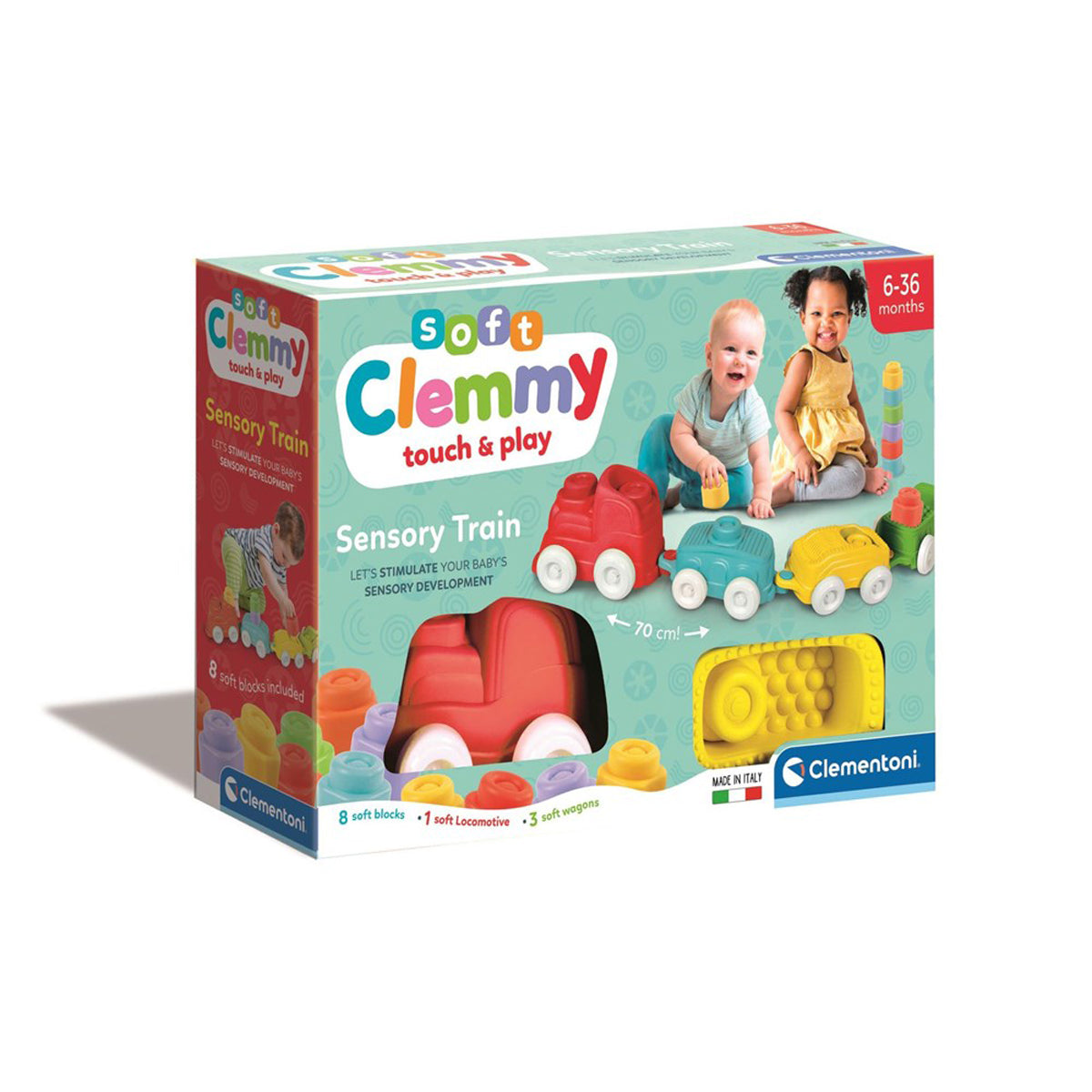 Clementoni Soft Clemmy Sensory Train