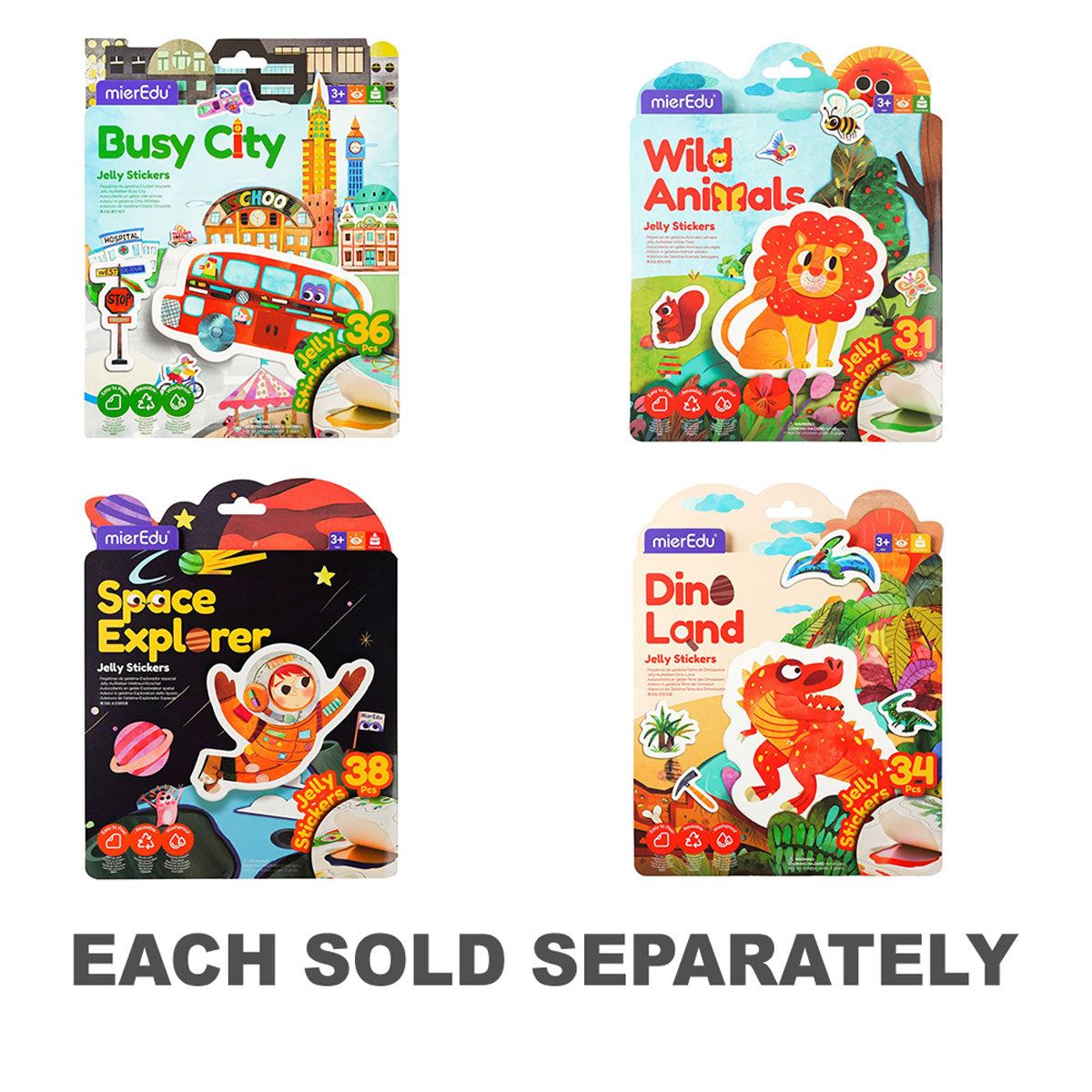 mierEdu Jelly Stickers