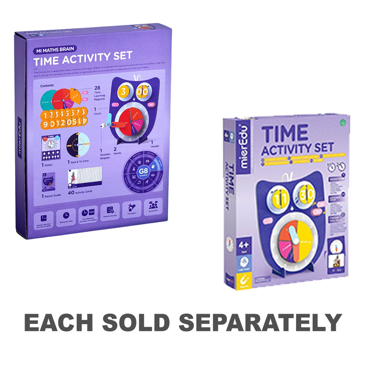 mierEdu MI Maths Brain Time Activity Set