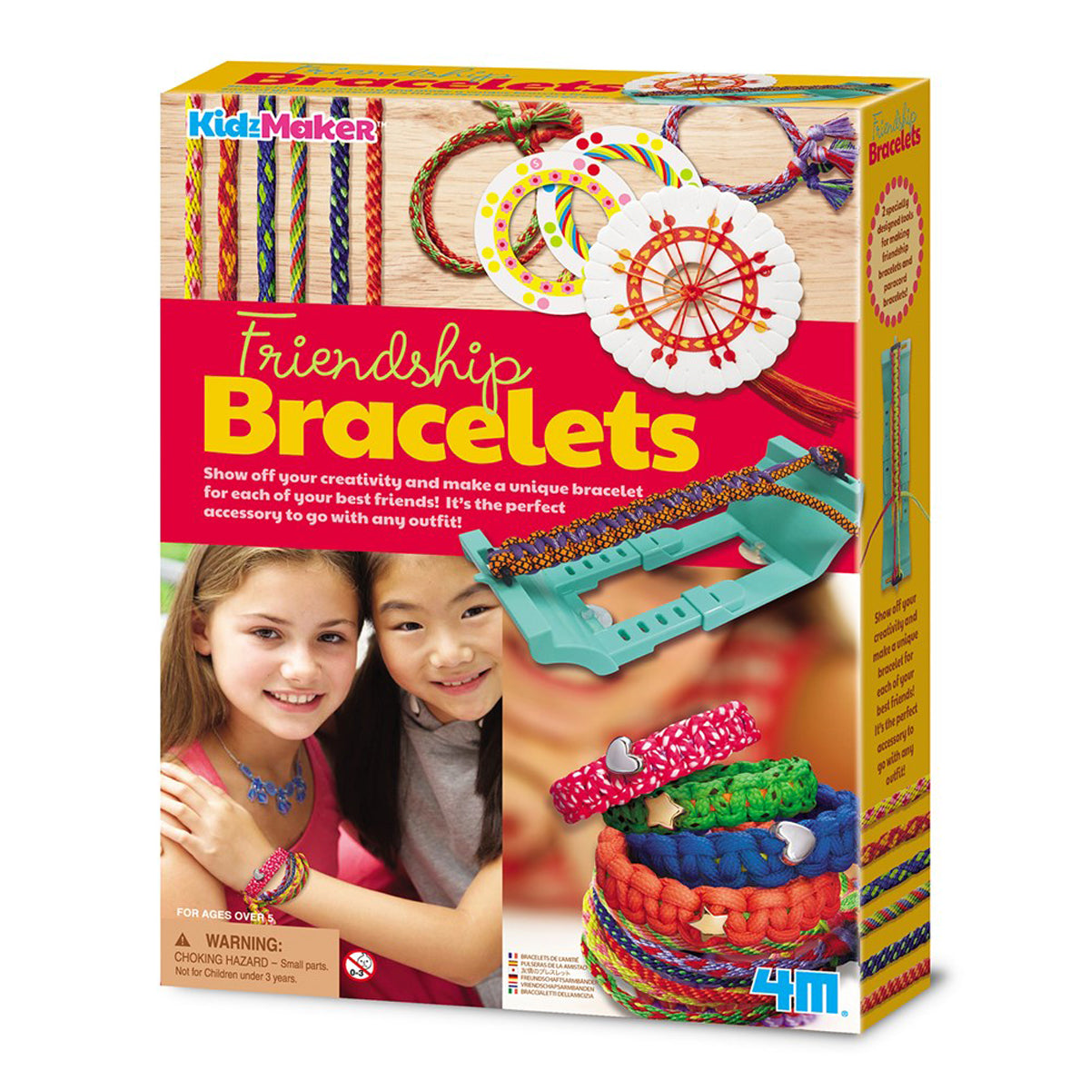 4M KidzMaker Friendship Bracelets Kit