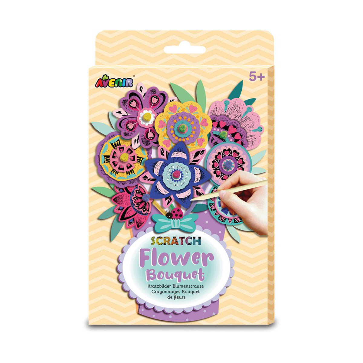 Avenir Bouquet Scratch Art Kit