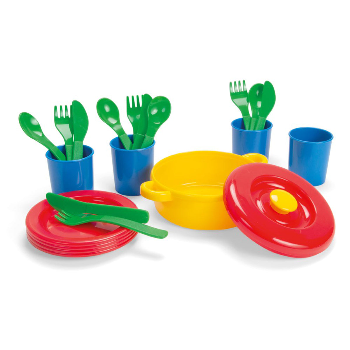 Dantoy Classic Dinner Set 22pcs