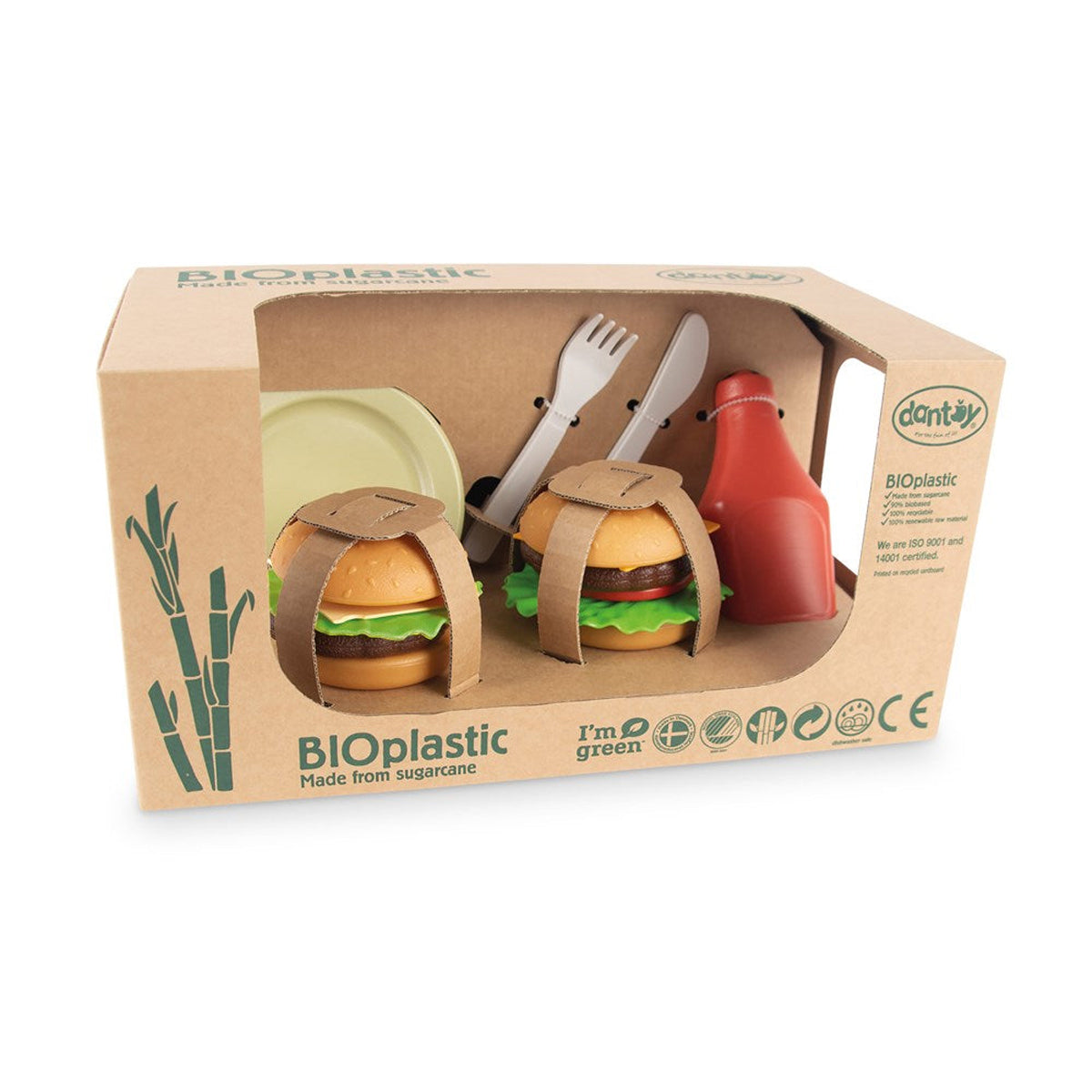 Dantoy BIOplastic Burger Set