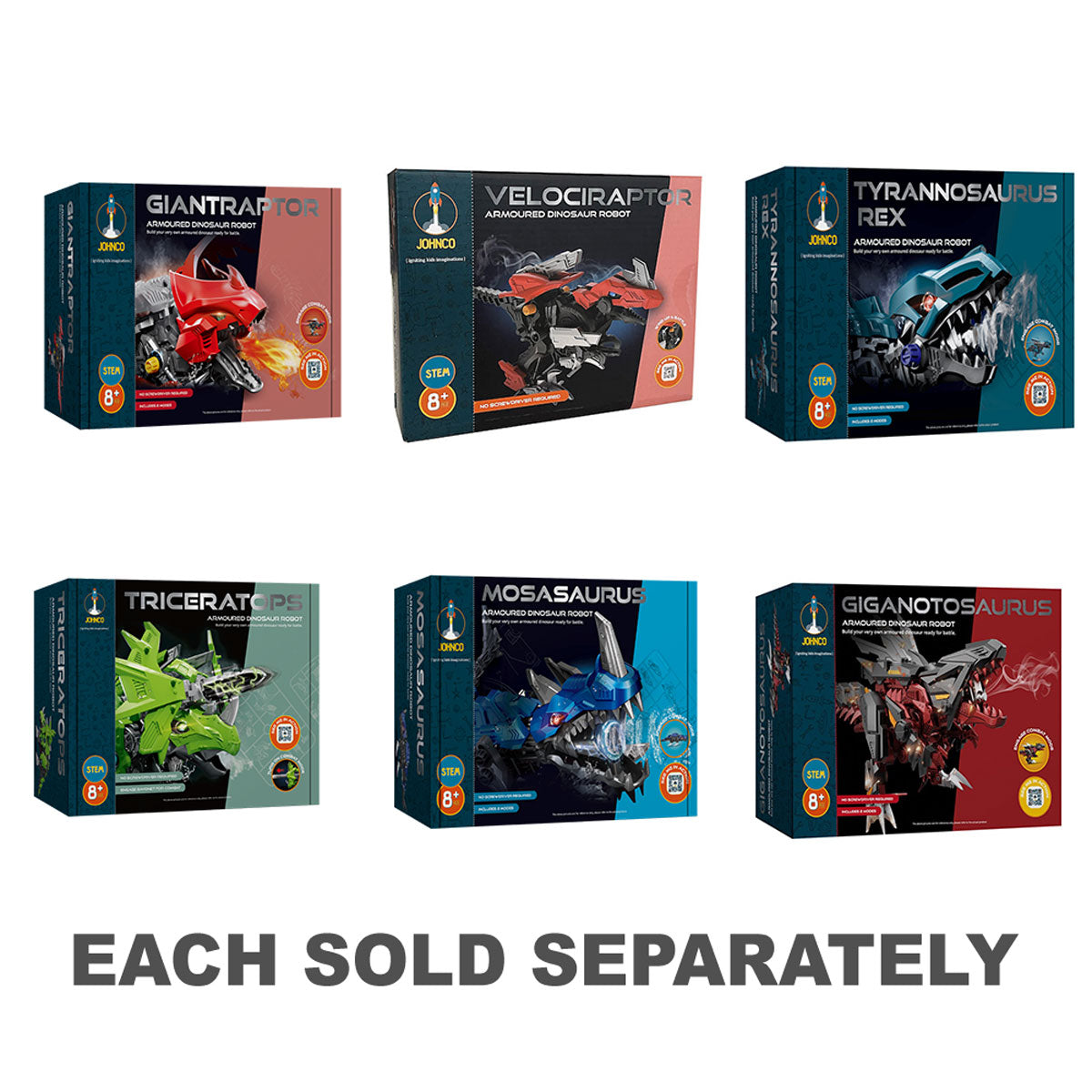 Johnco Armoured Dinosaur Robot