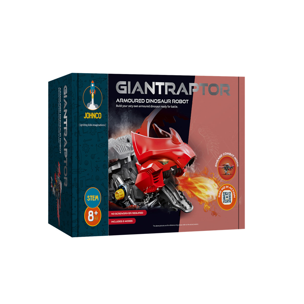 Johnco Armoured Dinosaur Robot