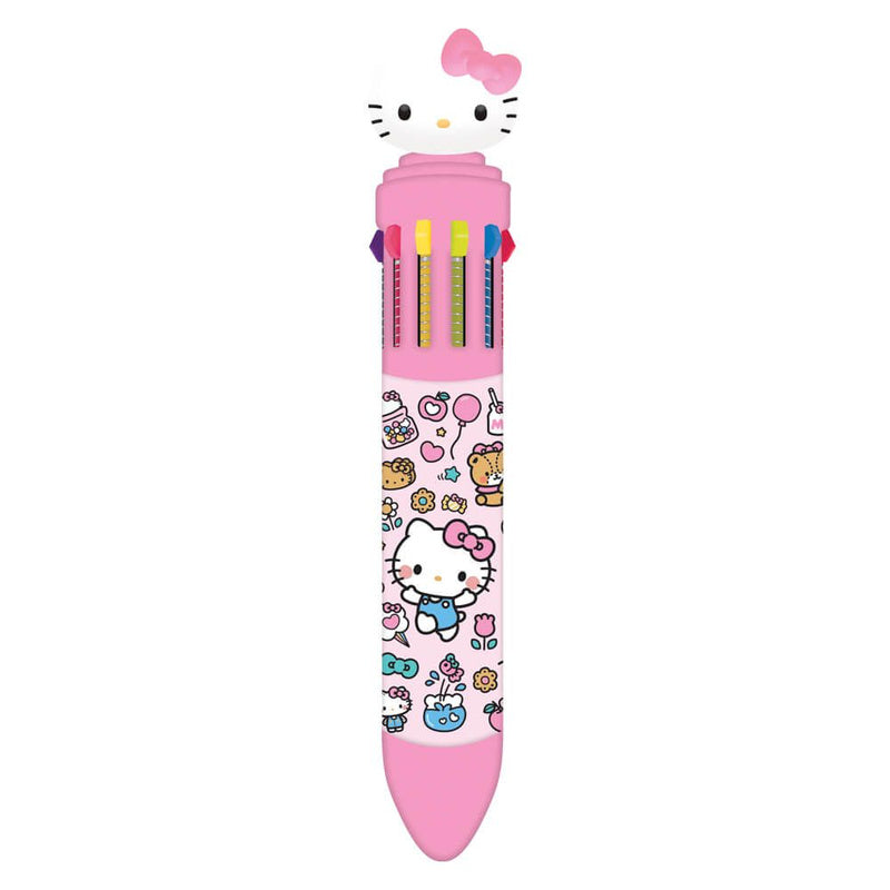 Hello Kitty My Favourite Days Spinny 10-Colour Pen