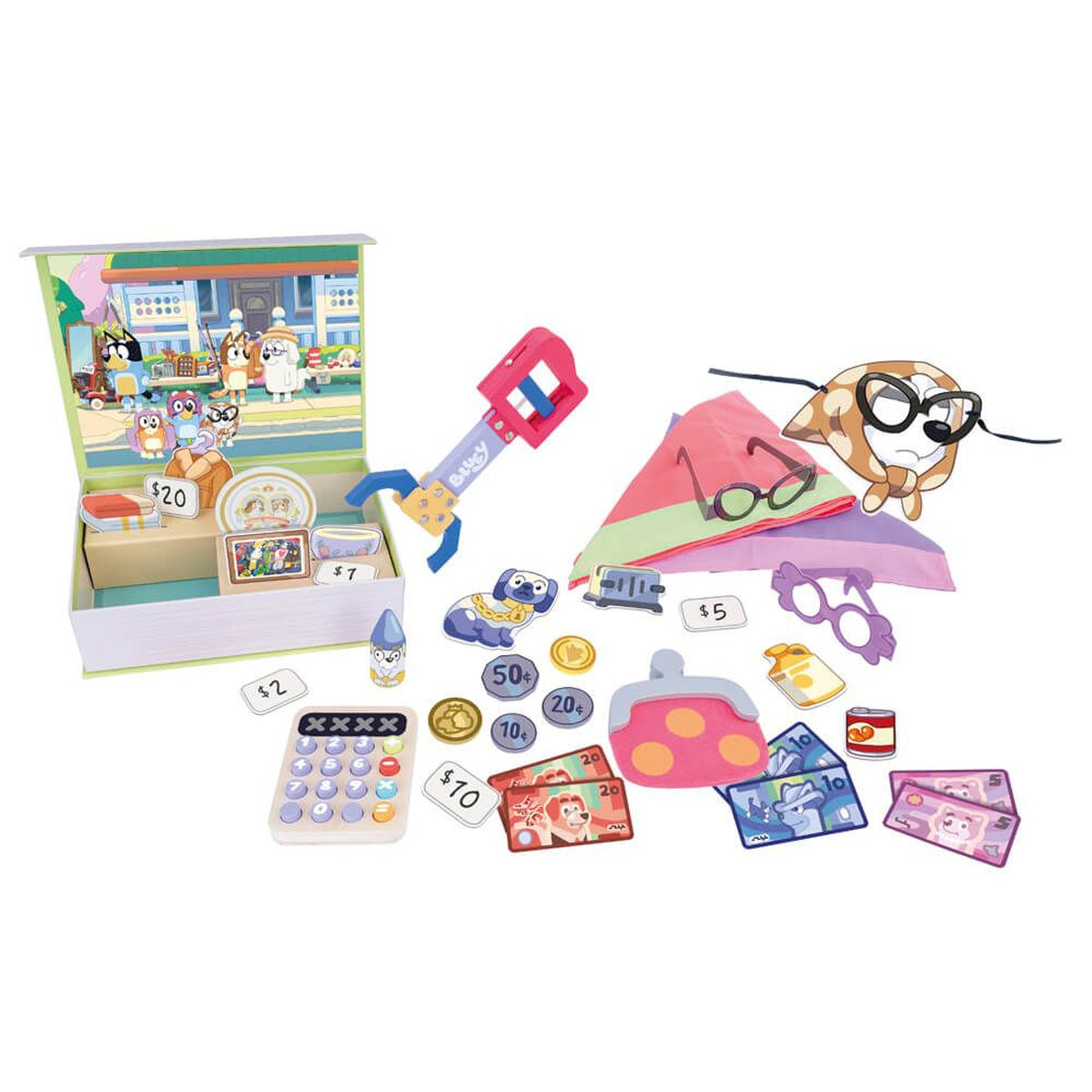 Bluey Granny Mobile Wooden Role-Play Accessory Set