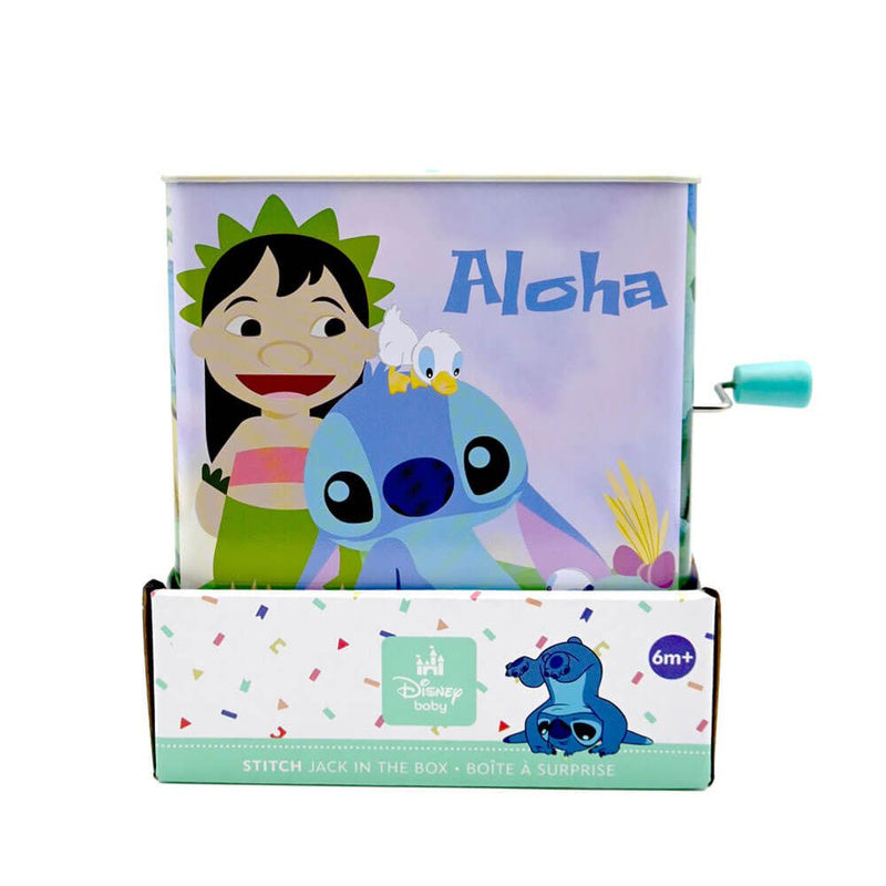 Stitch Jack-in-the-Box Toy