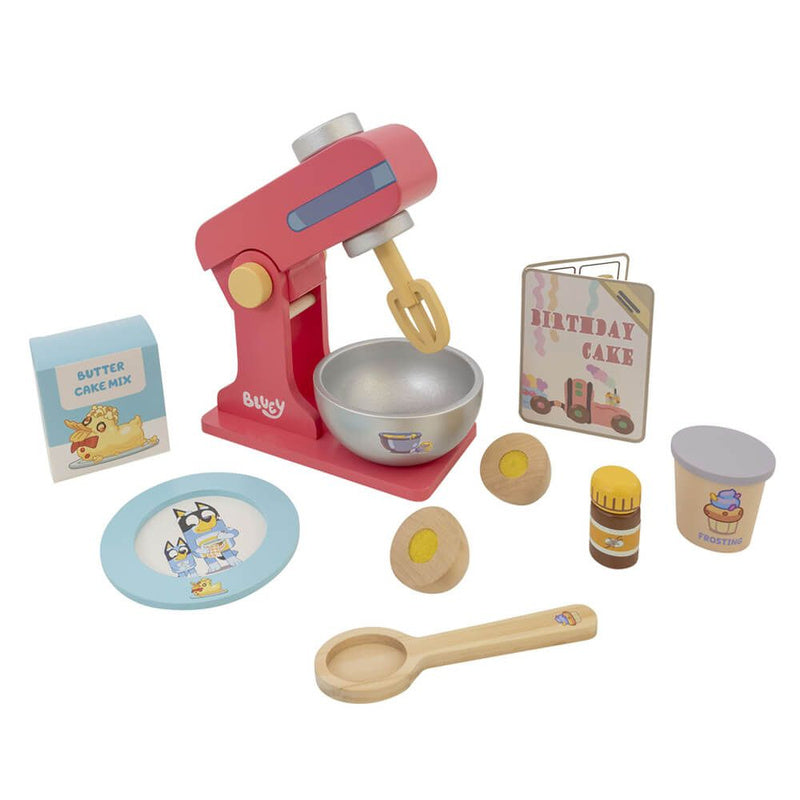 Bluey Wooden Duck Cake Baking Set