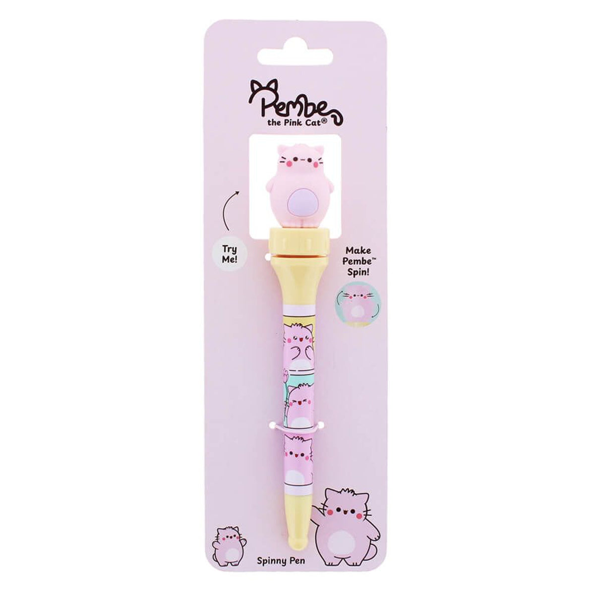 Pembe Spinny Pen