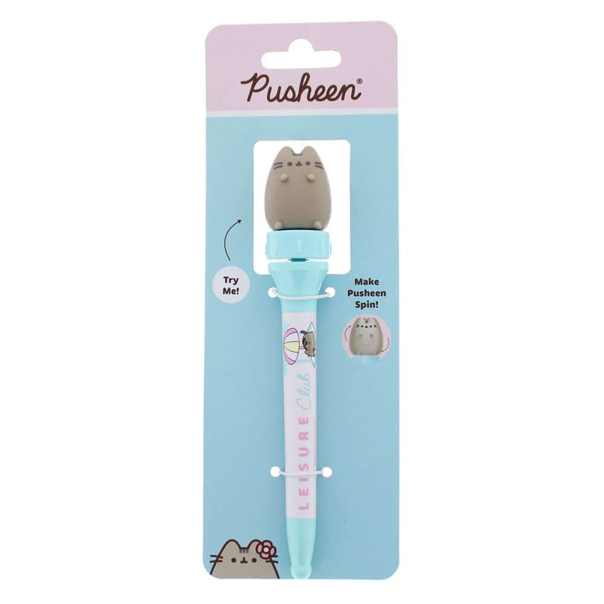 Pusheen Tropical Vacation Spinny Pen