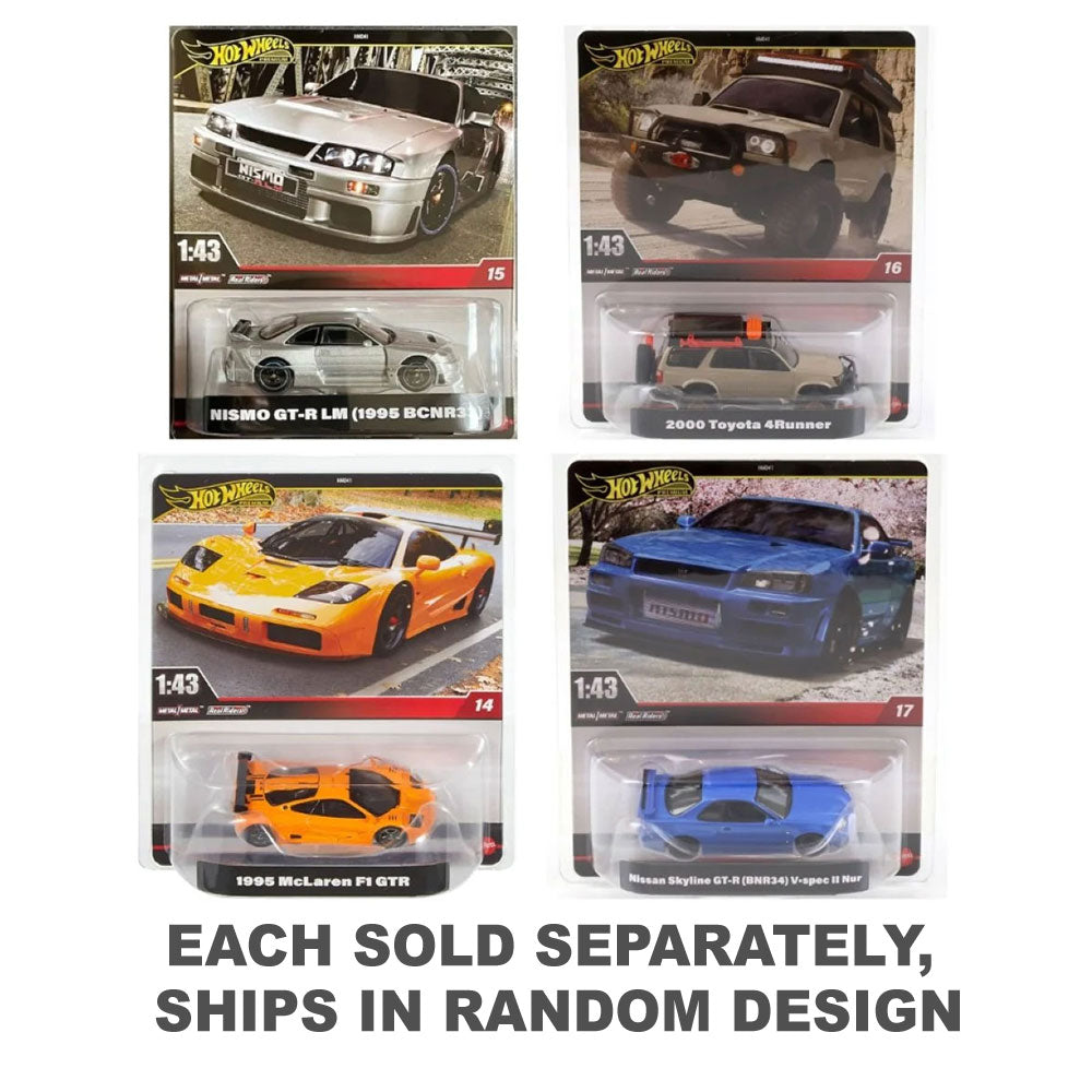 Hot Wheels Premium 1:43-Scale Model (1pc Random Design)