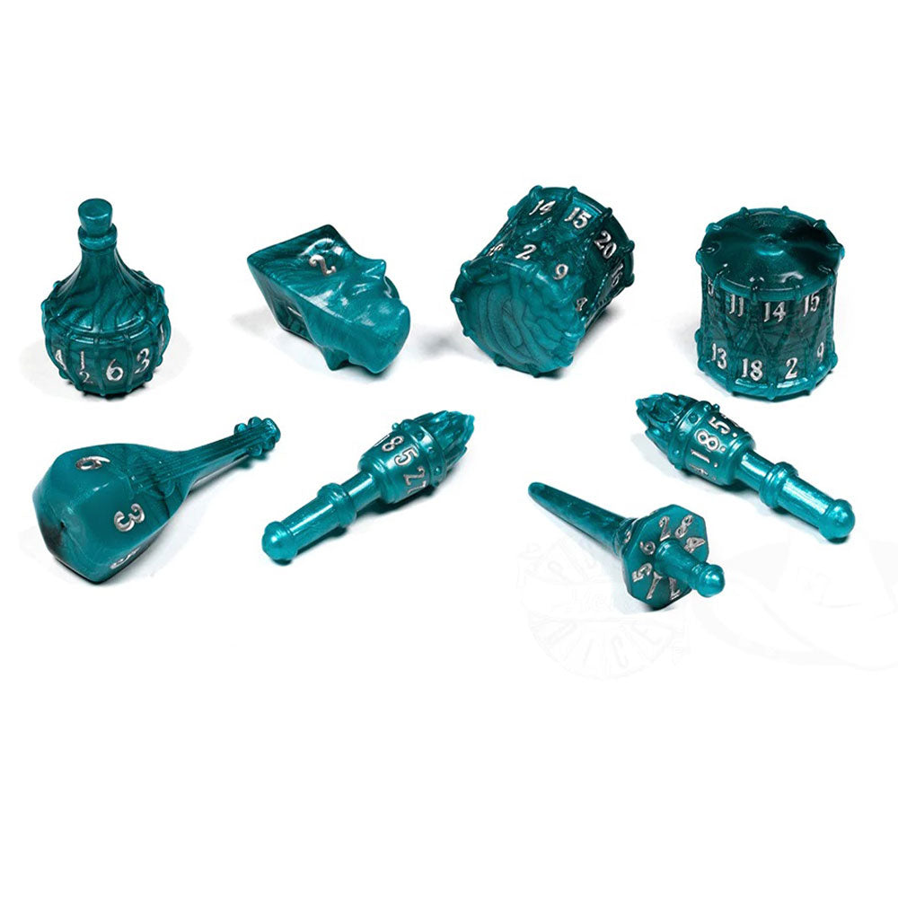 PolyHero Dice Bard Dice Set 8pcs