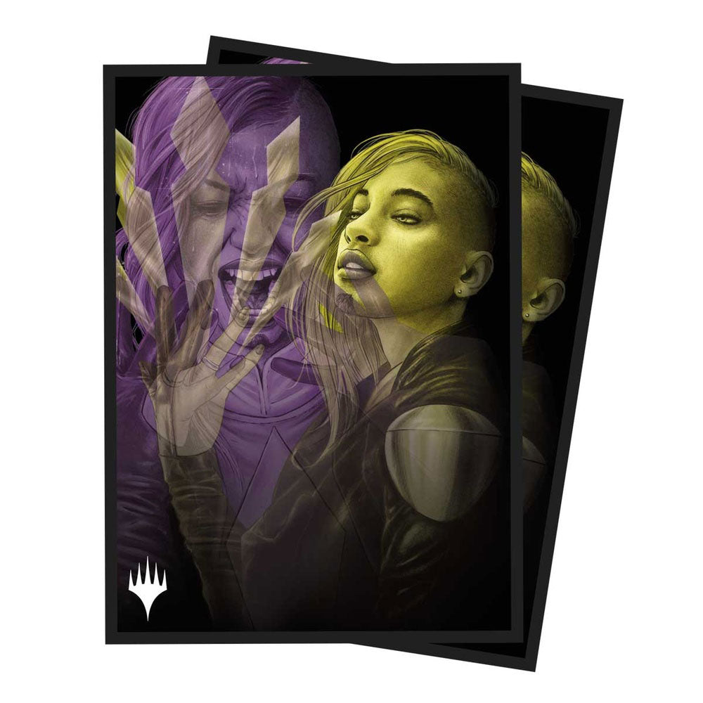 Ultra Pro MtG Duskmourn Alt Art Key Character Mythic Sleeves 100pcs