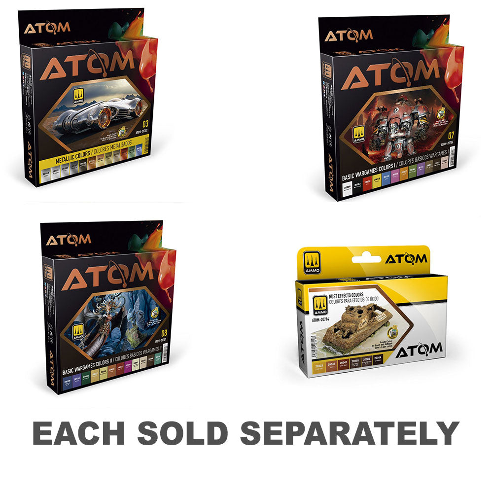 Ammo by MIG Atom Color Paint Set