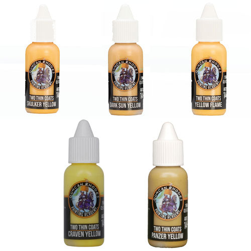 Two Thin Coats Acrylic Paint 15mL (Yellow)