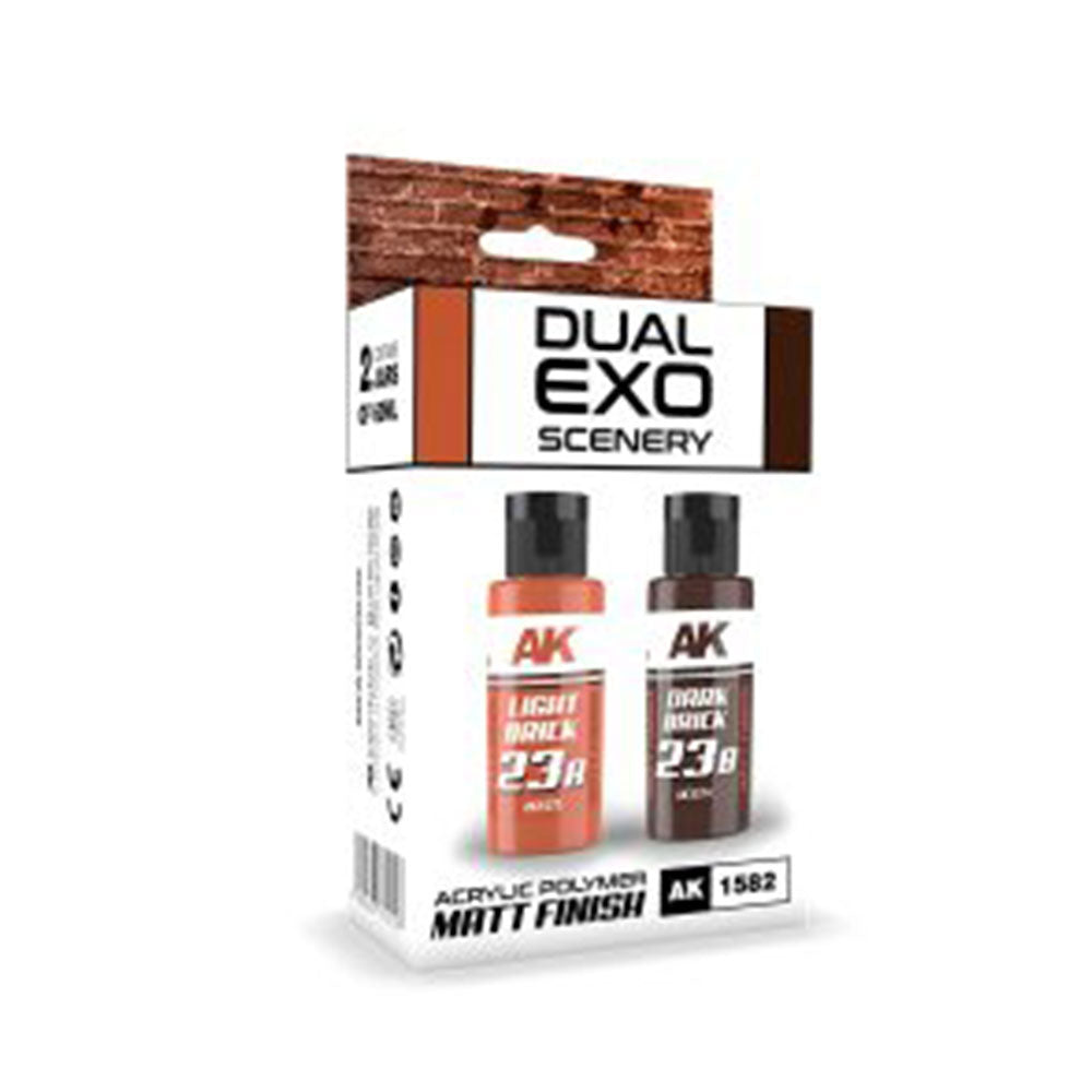 AK Interactive Double Exo Light and Dark Paint Set