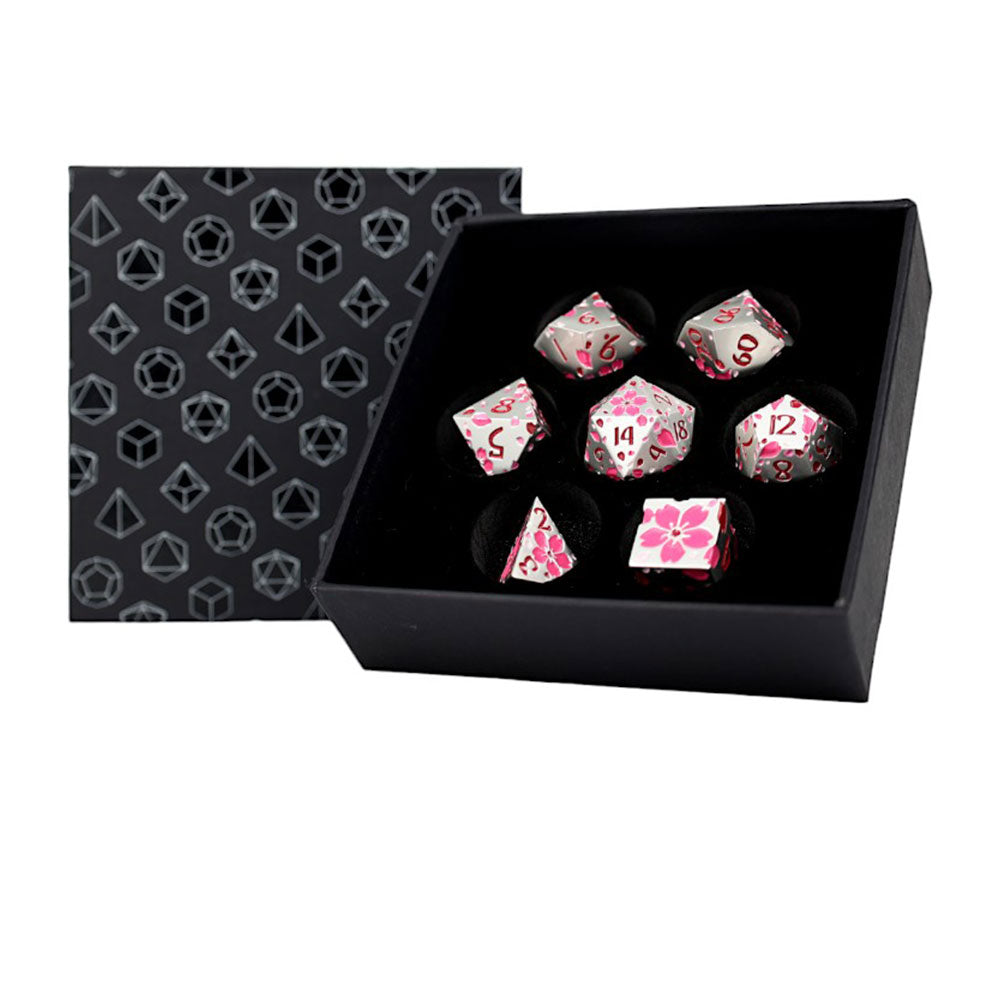 LPG Inscripted Sakura RPG Dice Set