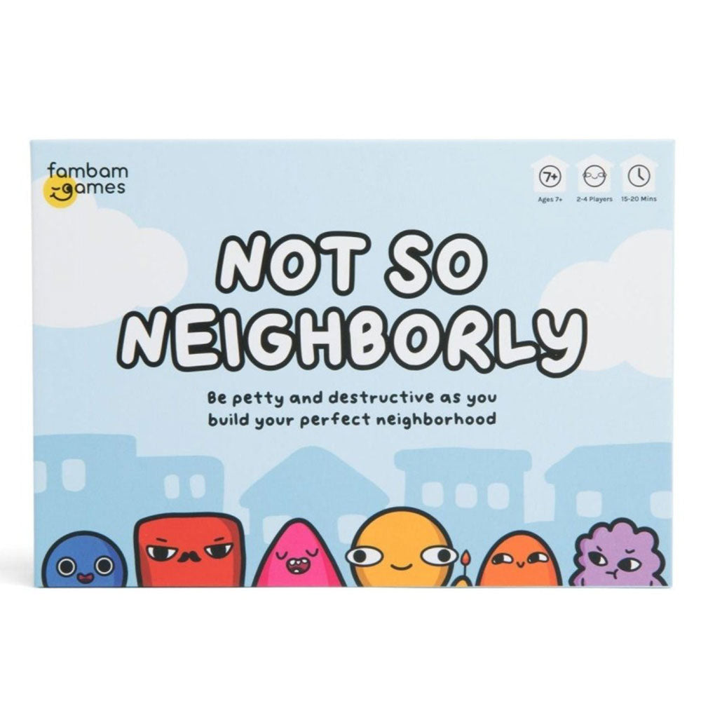Not So Neighborly Card Game