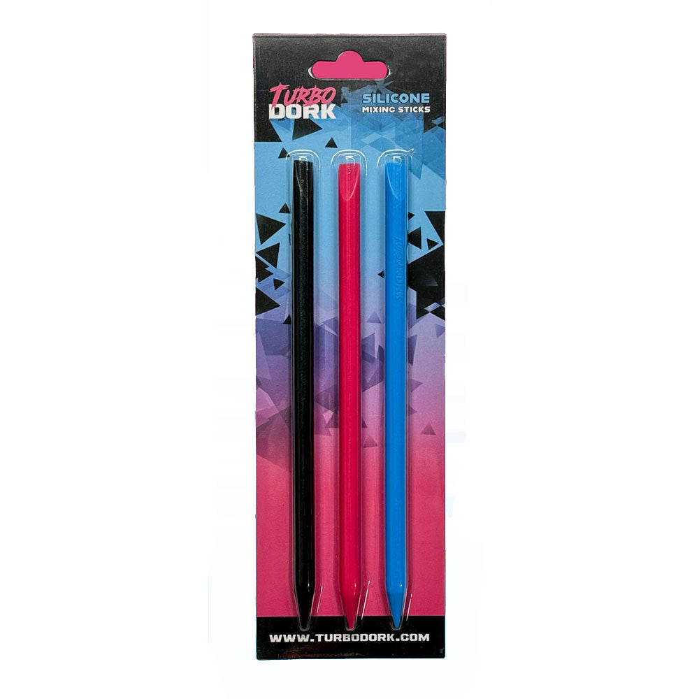 Turbo Dork Silicone Mixing Sticks (Pack of 3)