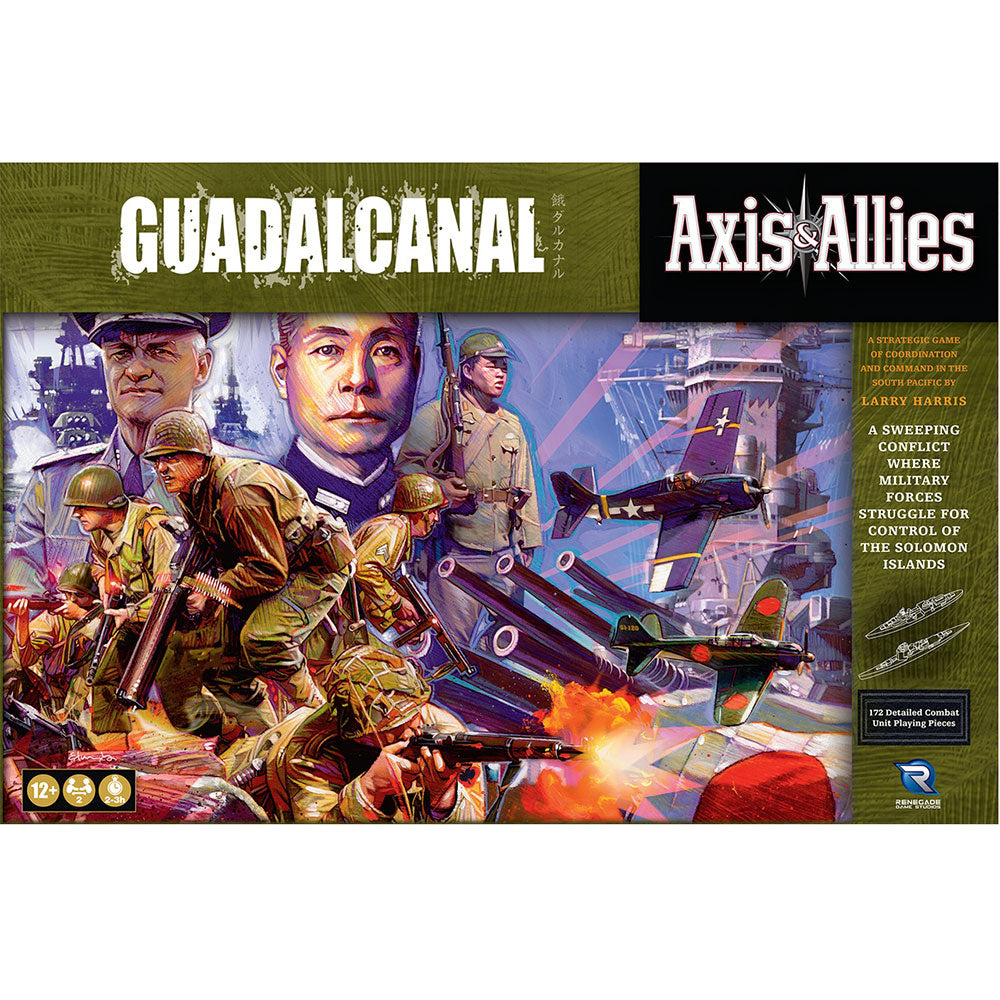 Axis Allies Guadalcanal Board Game