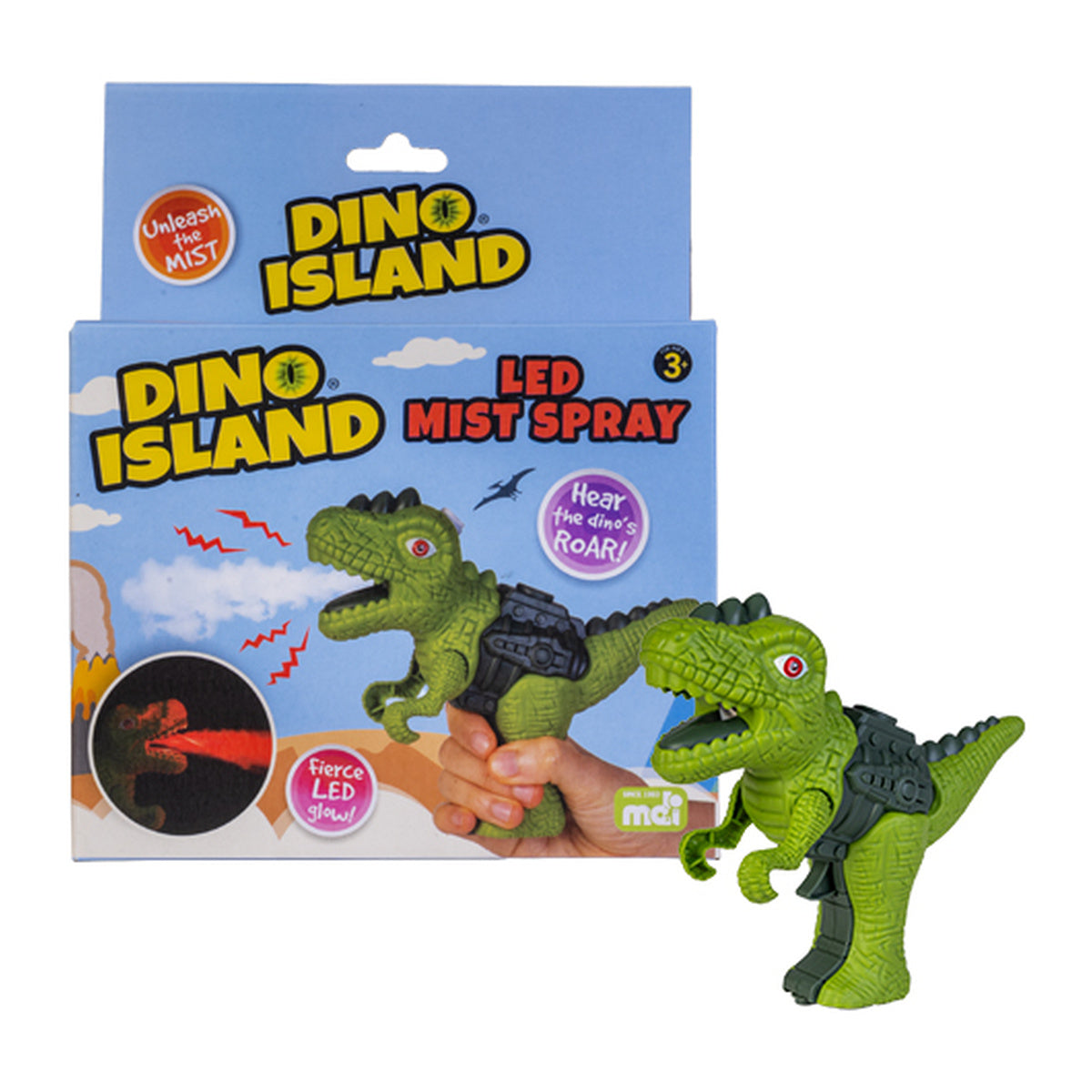 Dino Island LED Roaring T Rex Mist Spray Toy