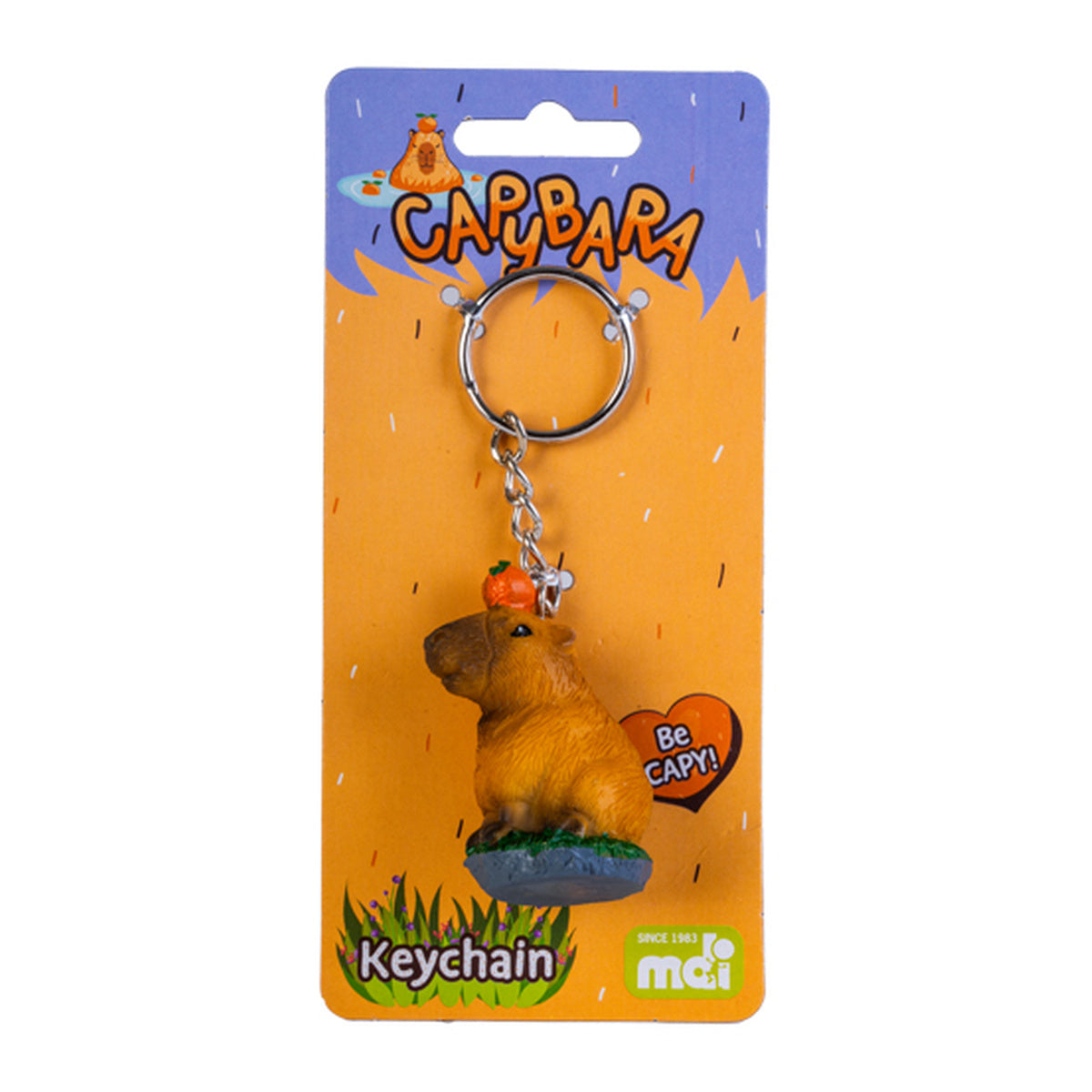 Capybara Keychain Toy