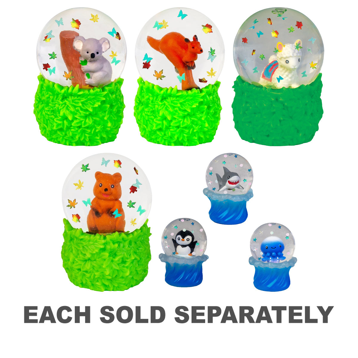 Smoosho's Glow in the Dark Snow Globe Toy