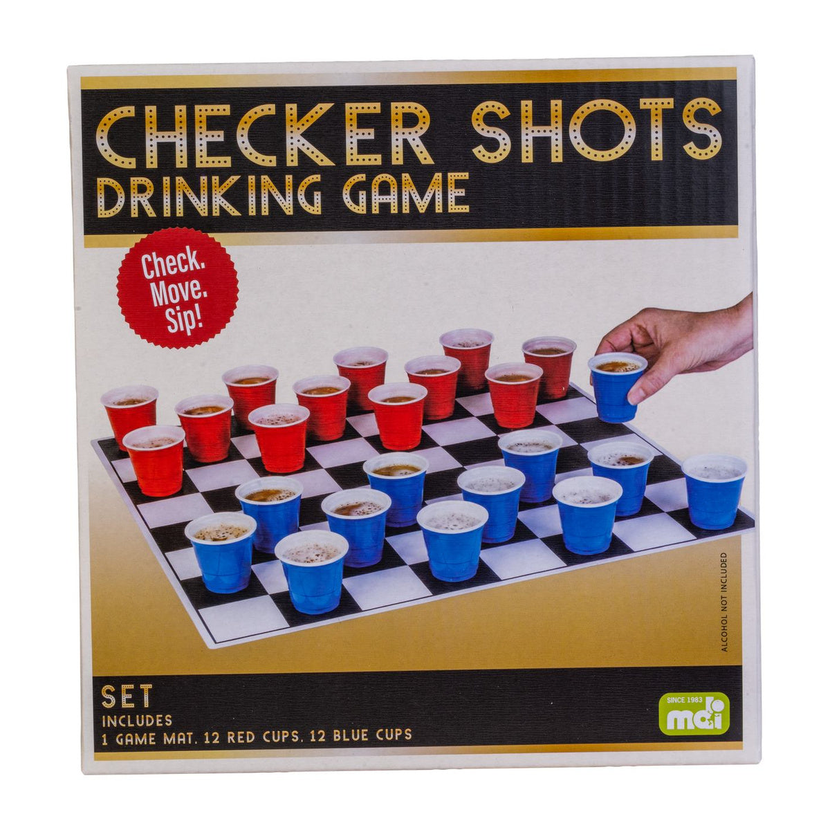 Checker Shots Drinking Game