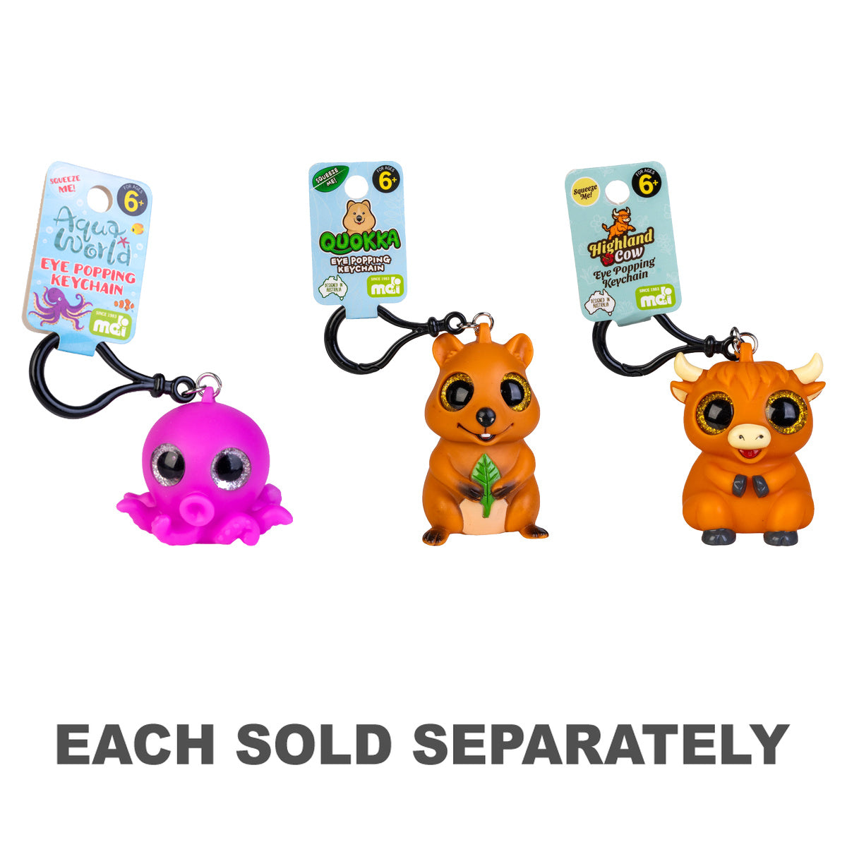 Eye Popping Keychain Toy