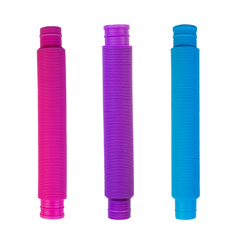 Extendable Whirly Tube Toy (Pack of 3)