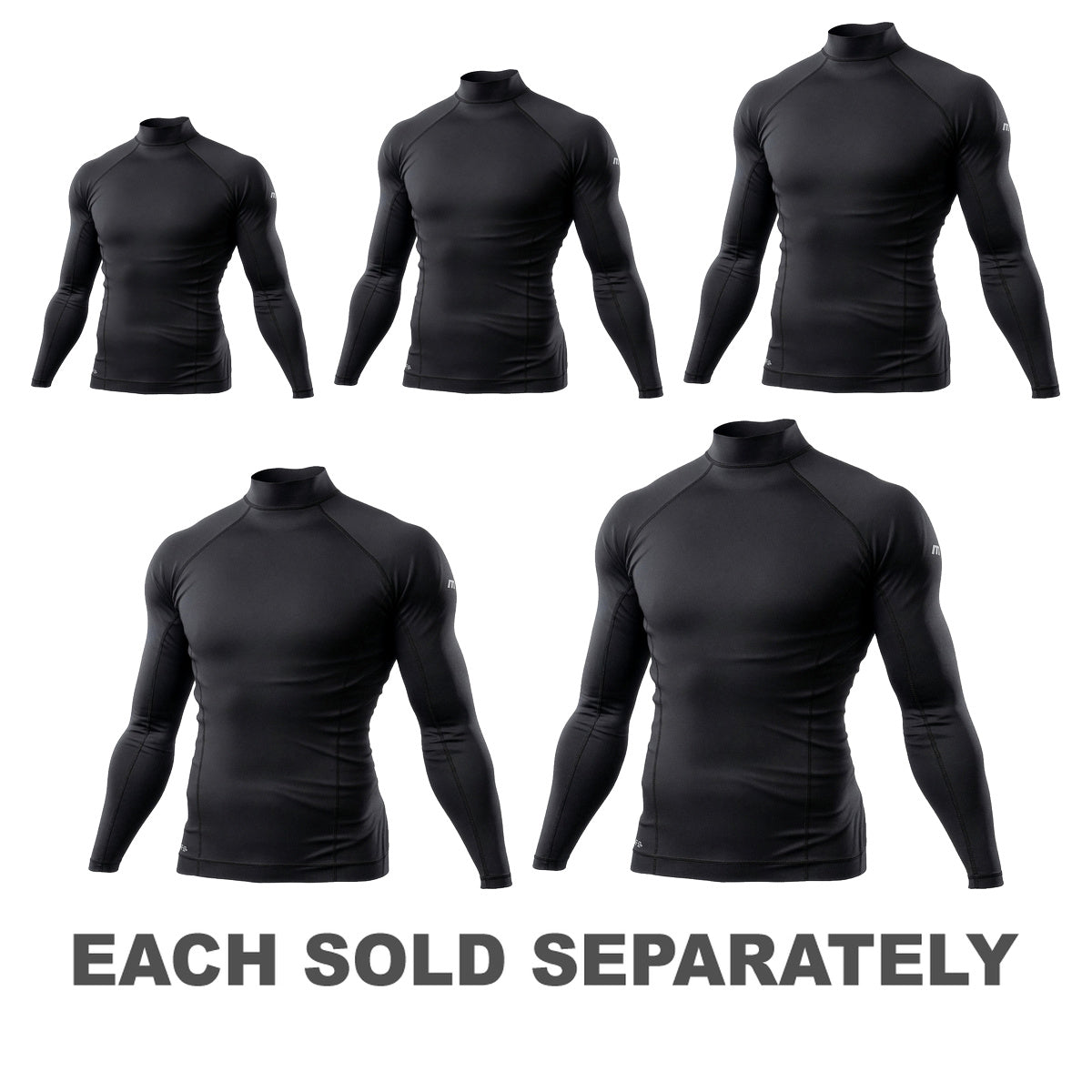 Mirage Men's Long Sleeve Rash Top (Black)