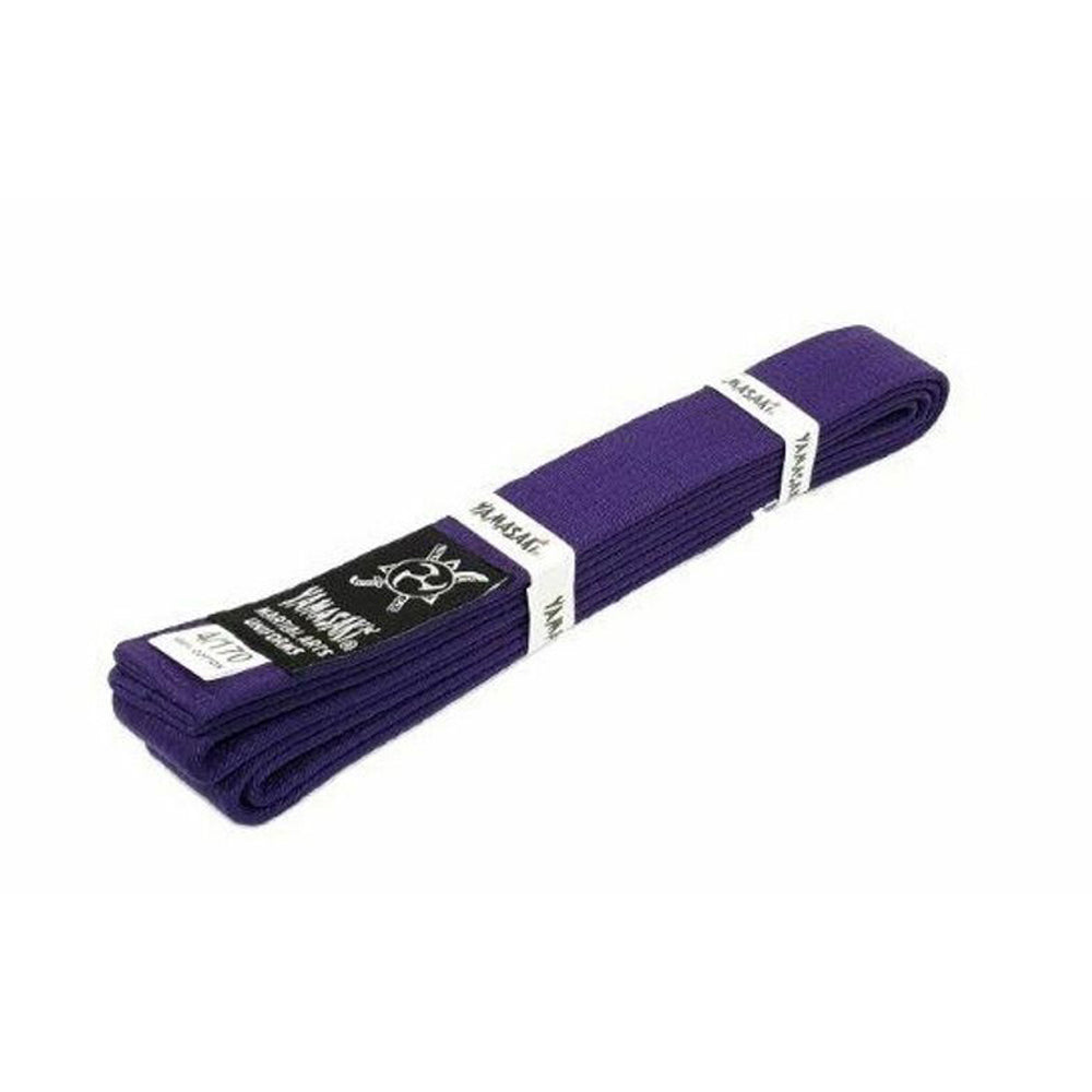 Yamasaki Deluxe Coloured Martial Arts Belts (Purple)