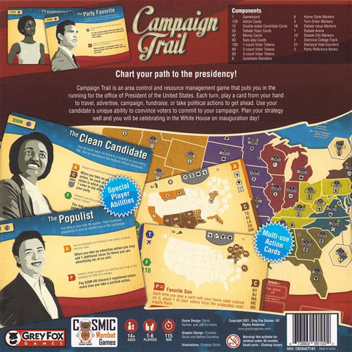 Campaign Trail Strategy Game