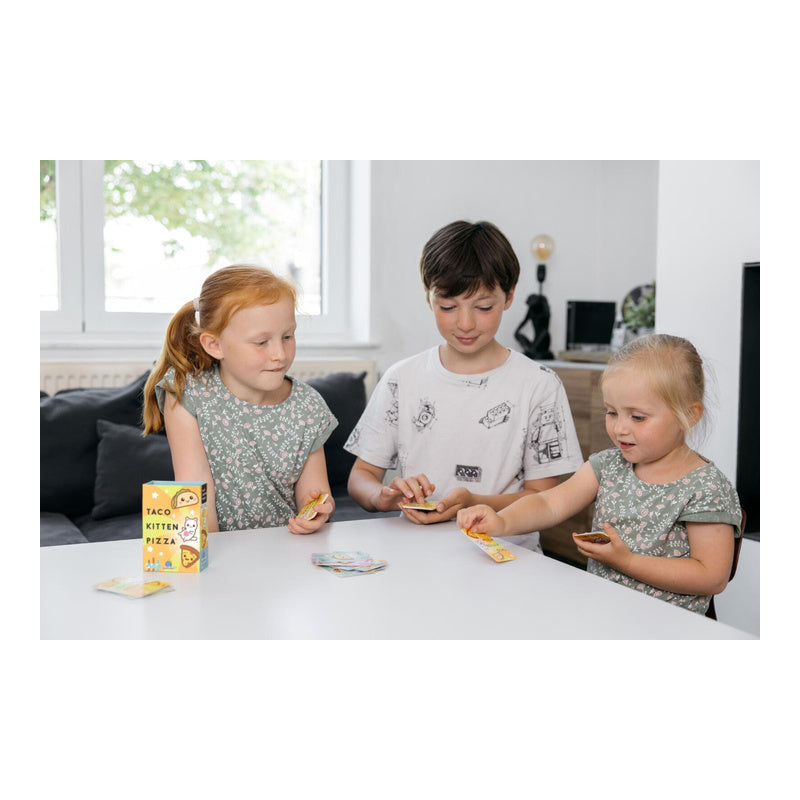 Taco Kitten Pizza Party Card Game