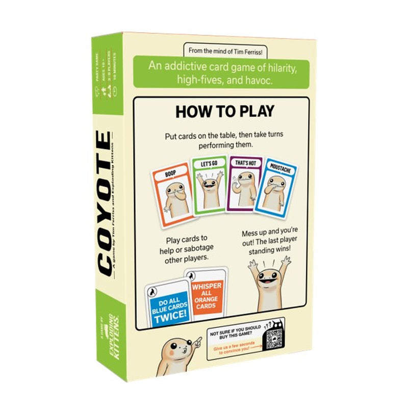 Coyote Party Card Game