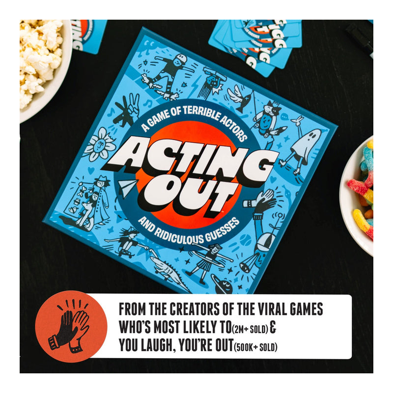 Acting Out Party Card Game