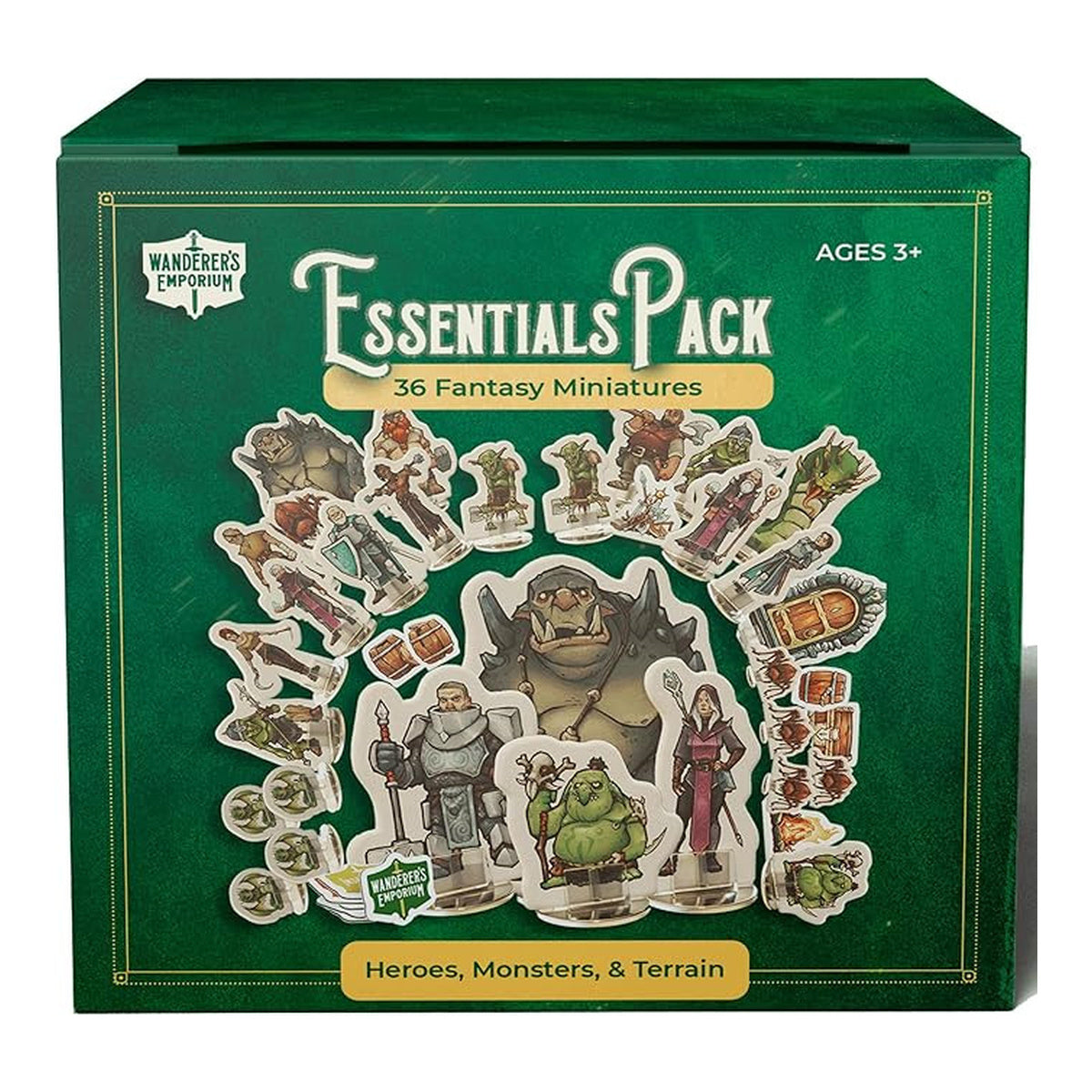 Wanderer's Emporium Minis Essentials Pack Book