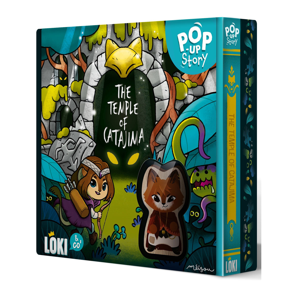 Pop-Up Story the Temple of Catajima Board Game