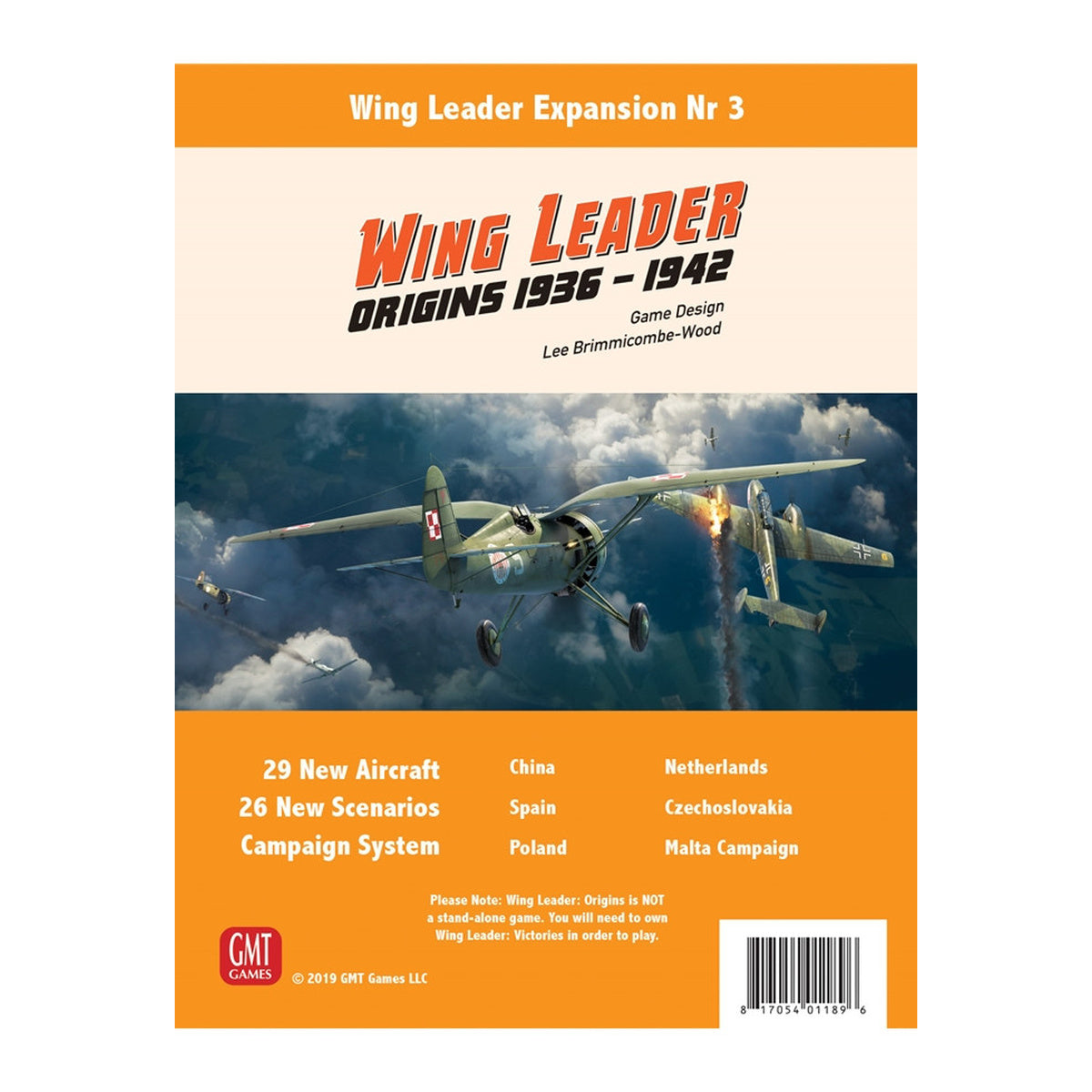 Wing Leader: Origins 1936-42 Expansion