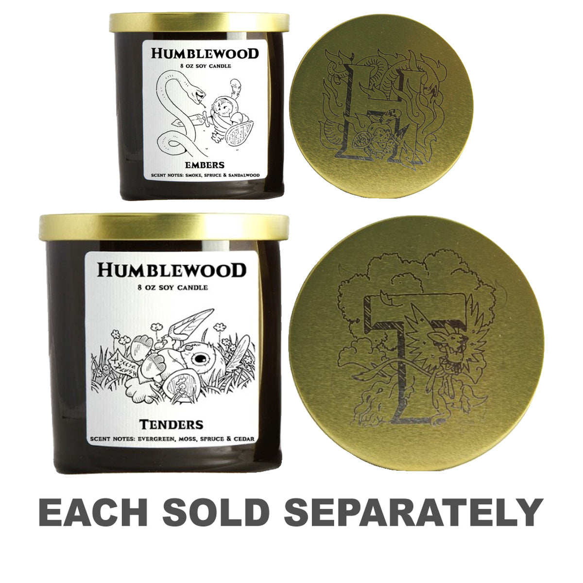 Humblewood 8oz Candle