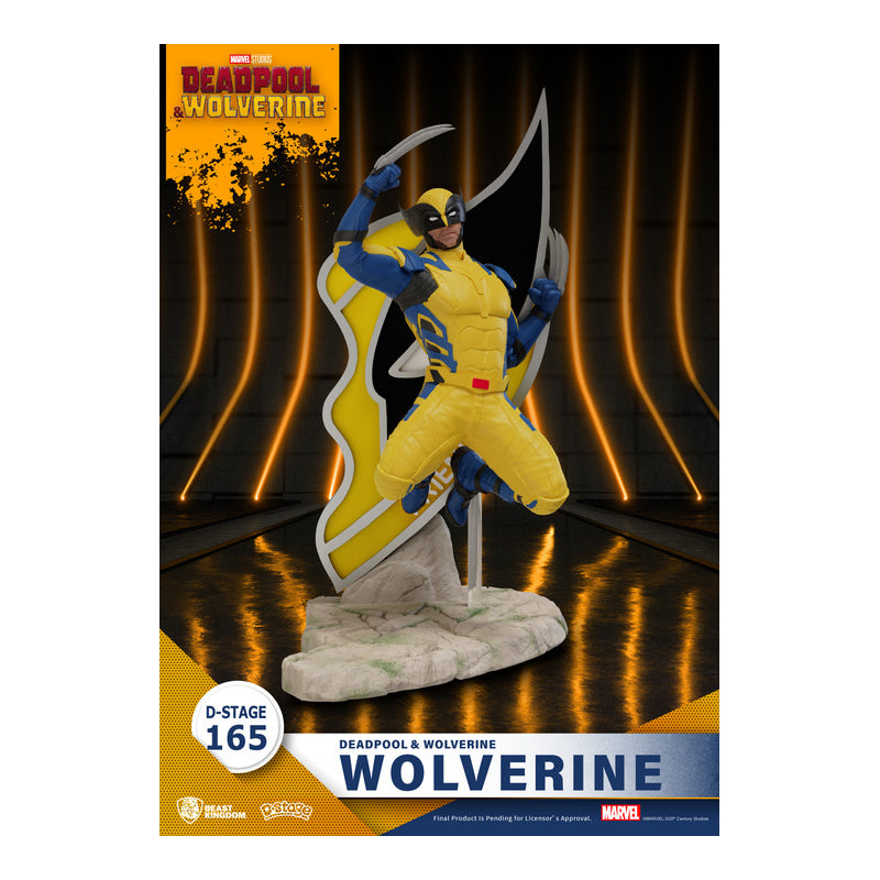 Beast Kingdom D Stage Deadpool & Wolverine Wolverine Figure